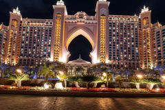 Atlantis the Palm Resort at Night