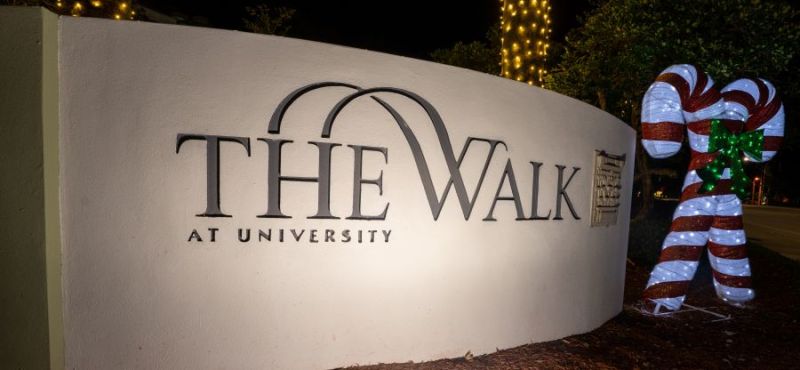 Coral Springs The Walk Sign