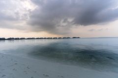 Soneva Jani Morning Beach Clouds